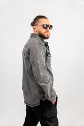 CAMASA DE BLUGI DESTROYED GRI